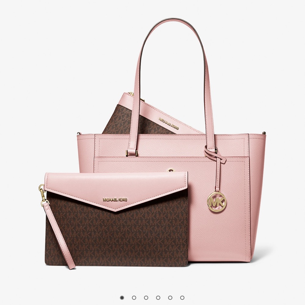 COPY - Michael Kors, Pebbled Leather 3-in-1 Tote Bag NWT